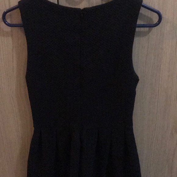 Anthropologie Ganni cotton sleeveless black dress - Picture 4 of 5